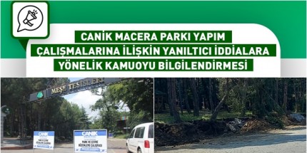 Proje Ormanlık ve Doğal Alanlar Korunarak Sürdürülmektedir